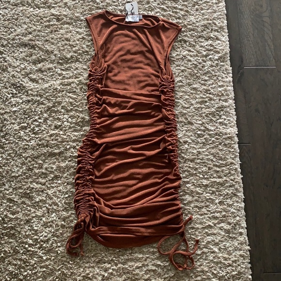 Club L Ruched Dress - Picture 1 of 3